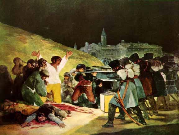 Francisco Goya painting 3rd of May 1808