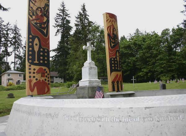 Improvements to Chief Seattles gravesite will be dedicated June 4, 10:30 a.m., at the St. Peter Catholic Mission Cemetery, 910 South St., Suquamish.  - Richard Walker
