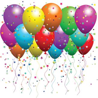 balloons,birthdays,celebrations,celebratory events,ceremonies,confetti,fun,iCLIPART,party