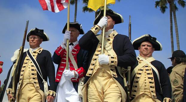 La celebracin de la independencia de la Casa de Espaa en San Diego en Balboa Park contar con la participacin de miembros del grupo Sons of the American Revolution.