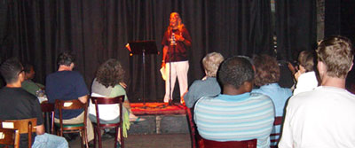 AT the Nuyorican Poets Cafe - August 23, 2006