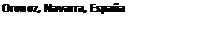Text Box: Oronoz, Navarra, Espaa