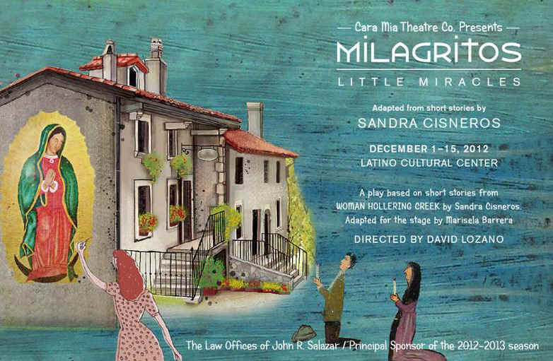 front of postcard