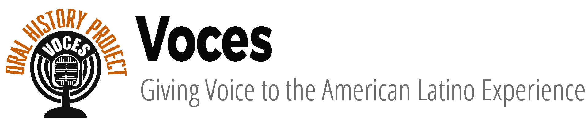 VOCES Oral History Project logo
